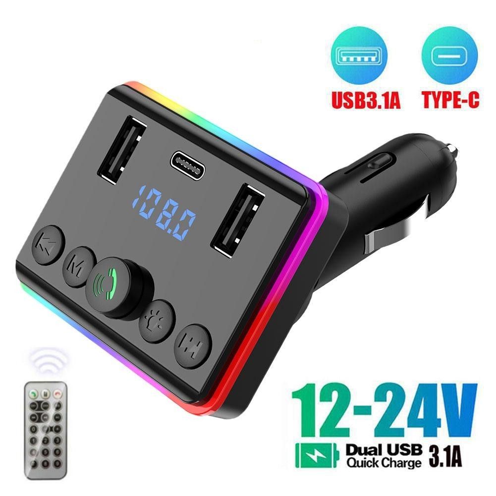 Transmetteur FM Bluetooth M35 avec télécommande fournie