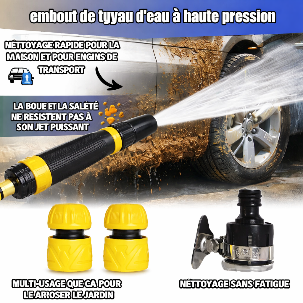 embout de tuyau d’eau à haute pression