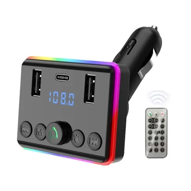 Transmetteur FM Bluetooth M35 avec télécommande fournie