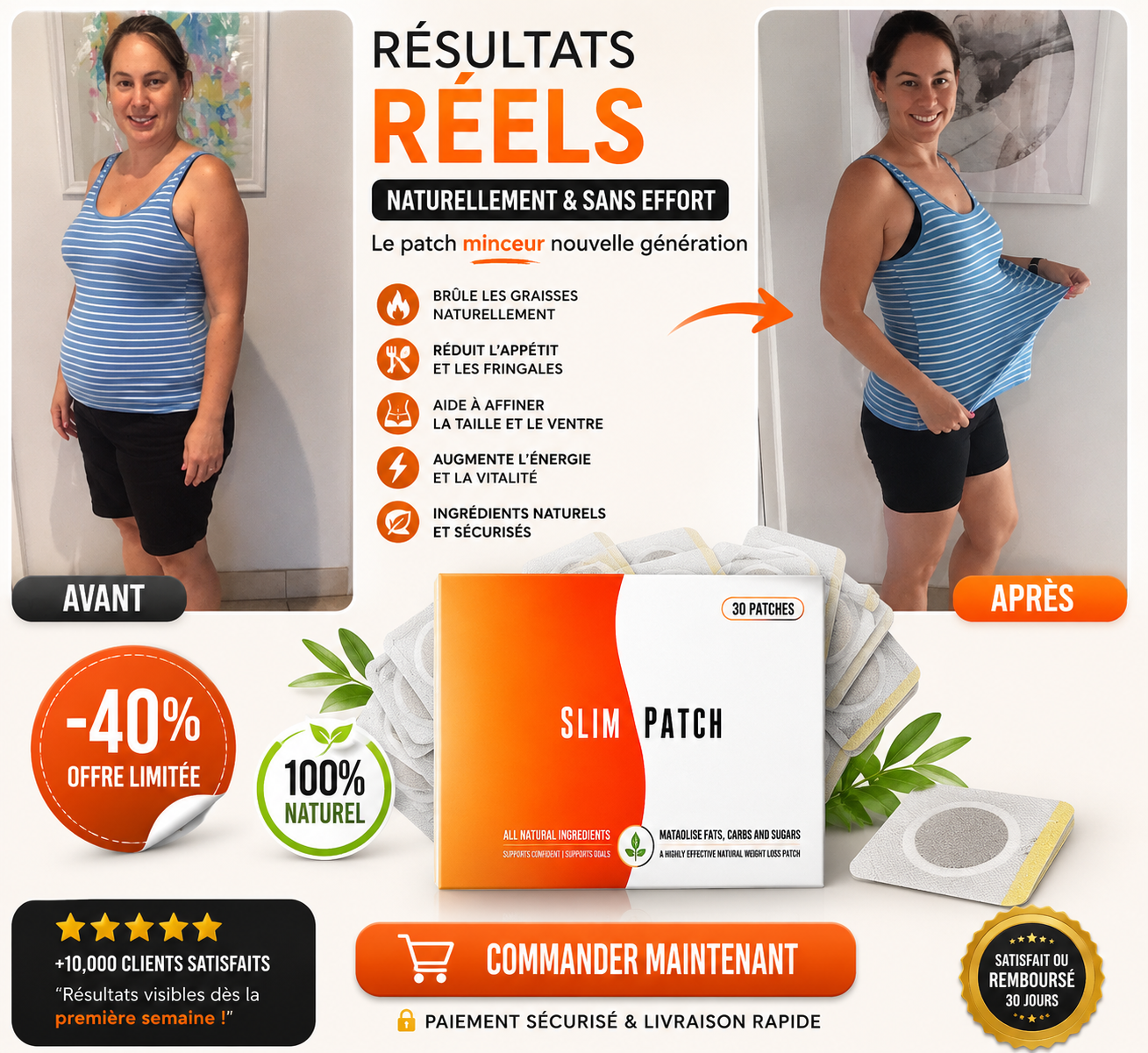 🔥 SLIM PATCH – Patch Minceur Naturel & Discret
