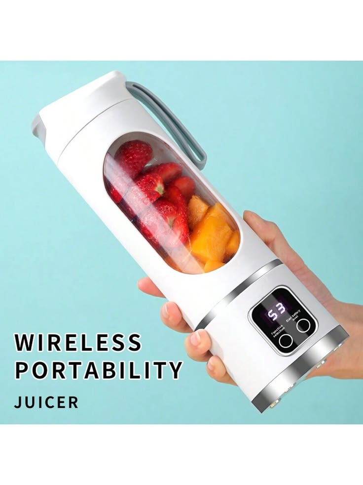 🍓 Mixez vos fruits frais avec le blender portable rechargeable 🥤