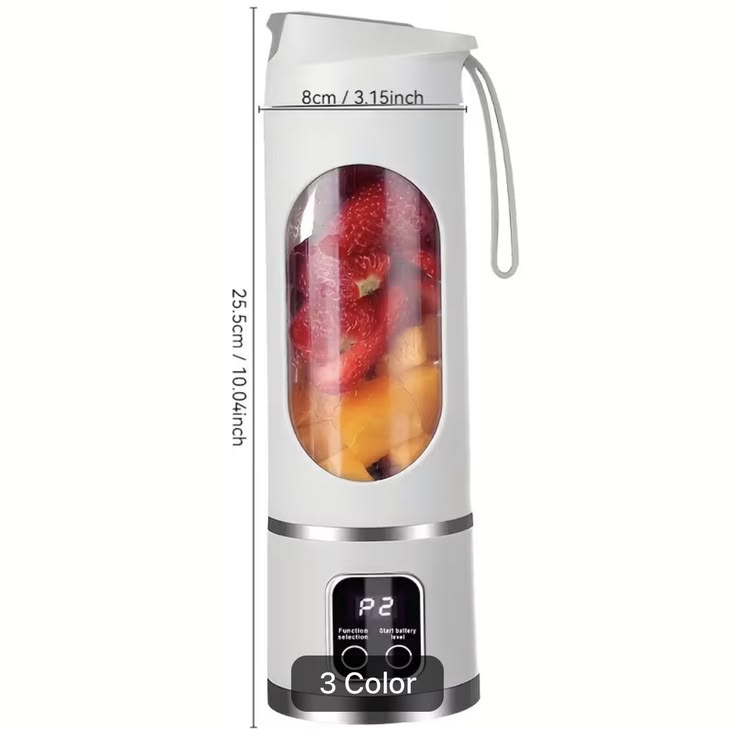 🍓 Mixez vos fruits frais avec le blender portable rechargeable 🥤