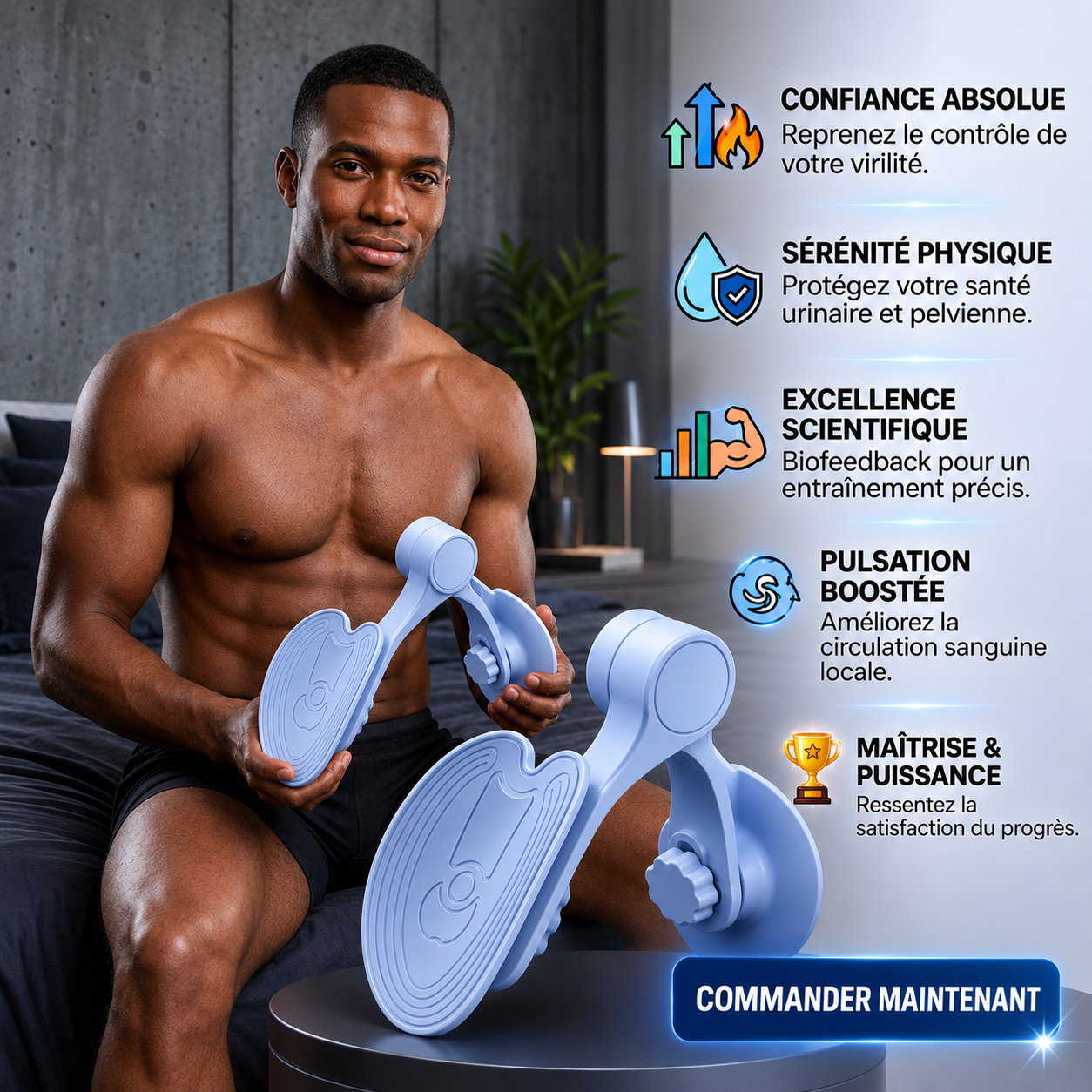 Titan Kegel – Renforcez votre plancher pelvien