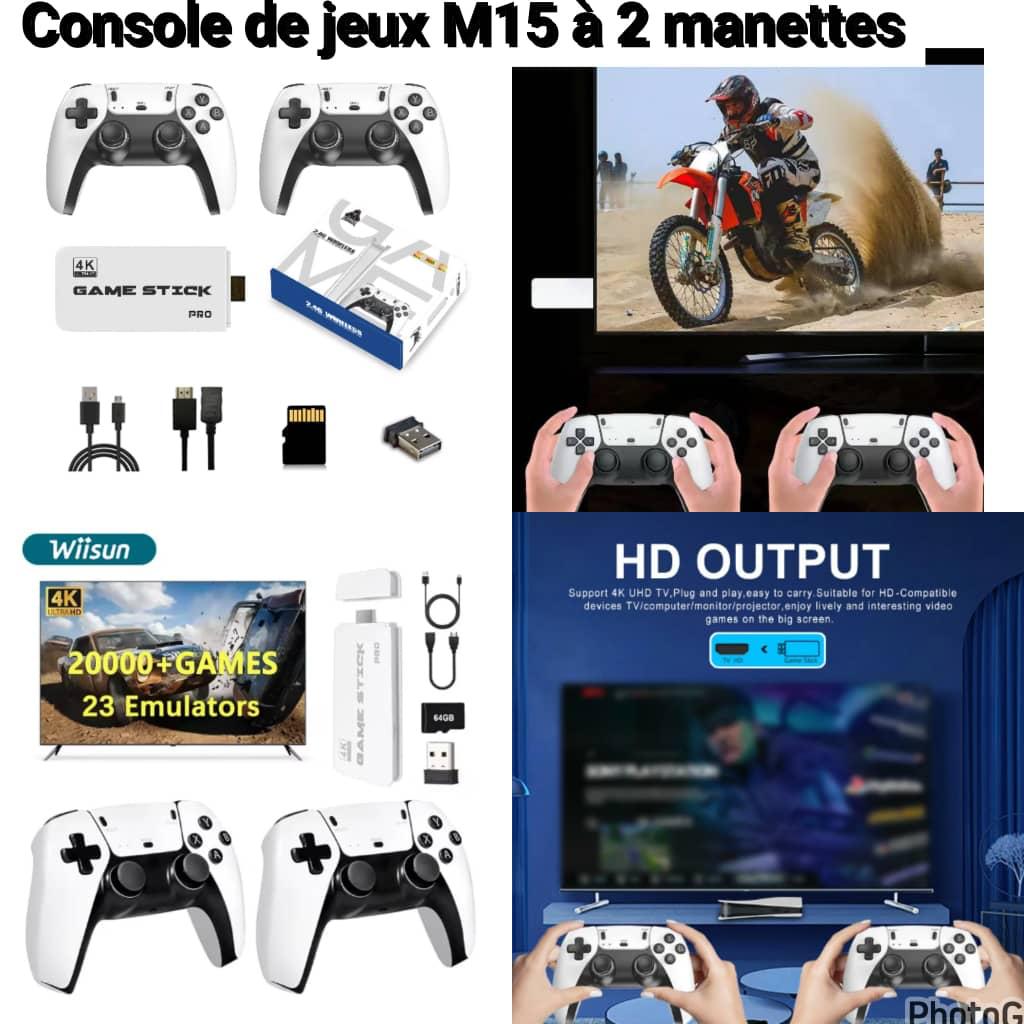 Console de jeux M15 - Plus de 20 000 jeux