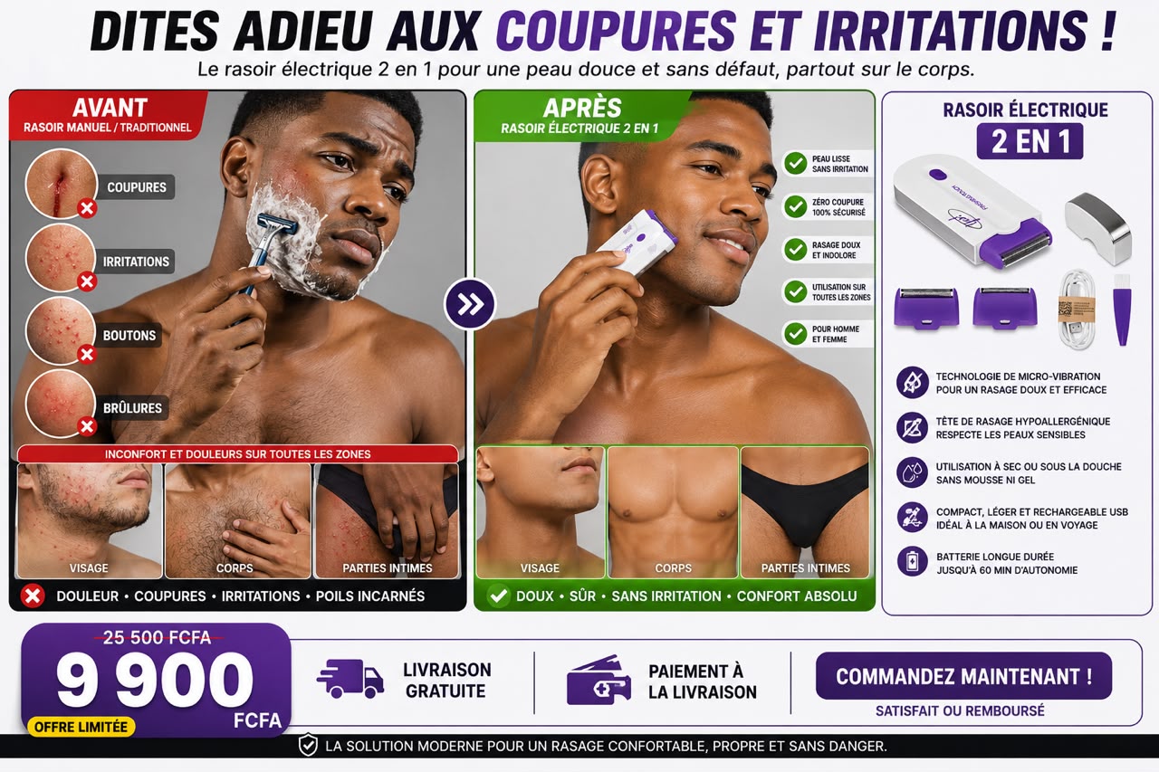 Rasoir Épilateur Sans Fil Finishing Touch – Fini les Coupures
