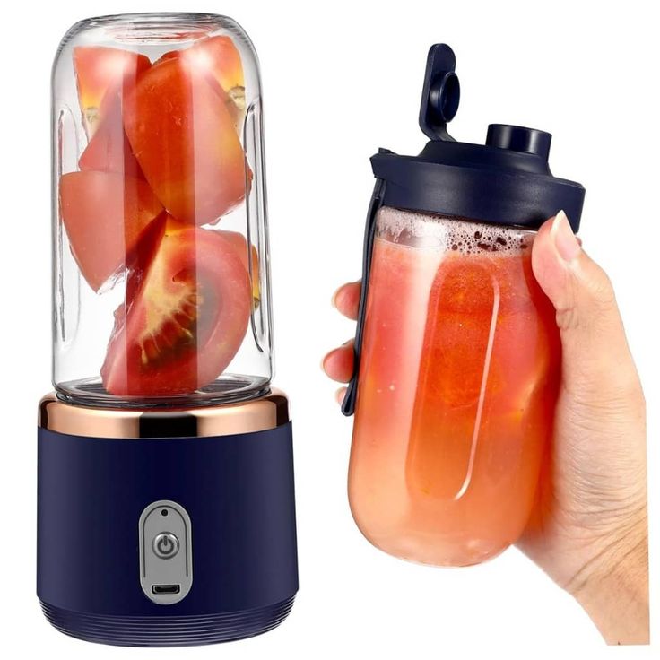 🍹 MIXEUR PORTABLE RECHARGEABLE USB 2 EN 1