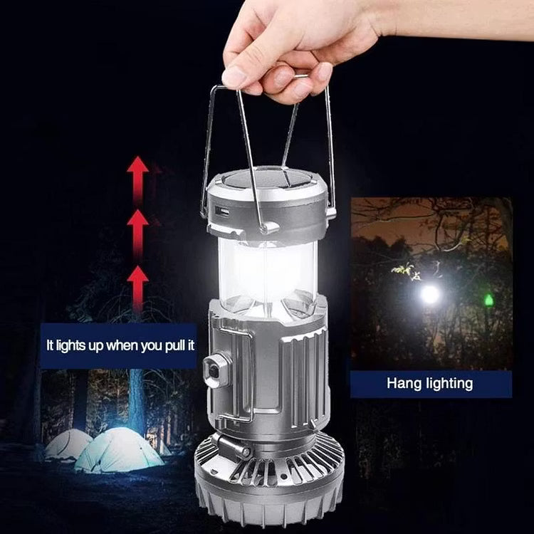 🔦 LAMPE 4 EN 1 - CAMPING • URGENCE • ÉLECTRICITÉ